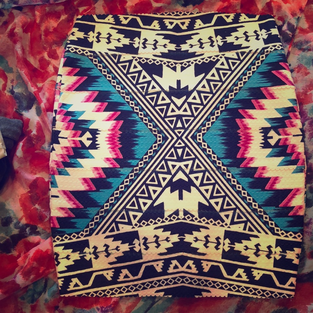 NWOT - Never Worn! Geometric Skirt